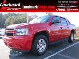 2009 Victory Red Chevrolet Avalanche LS #88376230