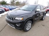 Brilliant Black Crystal Pearl Jeep Grand Cherokee in 2014