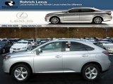 2014 Silver Lining Metallic Lexus RX 350 AWD #88376259