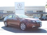 2014 Basque Red Pearl II Acura TL Technology #88392928
