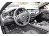 2013 BMW 5 Series ActiveHybrid 5 Black Interior
