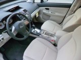 2014 Subaru Impreza 2.0i 4 Door Ivory Interior