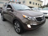 2012 Kia Sportage EX AWD Front 3/4 View