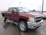 Deep Ruby Metallic Chevrolet Silverado 2500HD in 2014