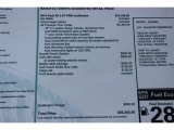 2014 Audi A6 2.0T Sedan Window Sticker