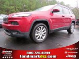2014 Deep Cherry Red Crystal Pearl Jeep Cherokee Limited #88442894