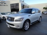 2012 Liquid Platinum Infiniti QX 56 4WD #88443383