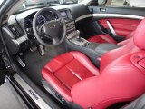 2012 Infiniti G IPL G Coupe Monaco Red Interior
