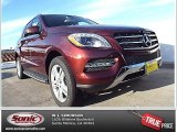 2014 Cinnabar Red Metallic Mercedes-Benz ML 350 4Matic #88442860