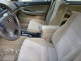 2004 Honda Accord LX V6 Sedan Front Seat