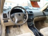 2004 Honda Accord LX V6 Sedan Ivory Interior