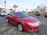 2012 Red Candy Metallic Ford Fusion SEL V6 AWD #88442849