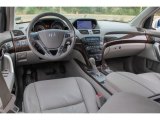 2011 Acura MDX Technology Taupe Interior