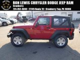2014 Flame Red Jeep Wrangler Sport 4x4 #88442820