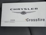 2008 Chrysler Crossfire Limited Roadster Books/Manuals
