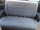 1992 Jeep Wrangler S 4x4 Rear Seat