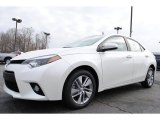 2014 Toyota Corolla Blizzard Pearl White