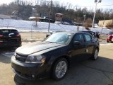 2014 Black Clear Coat Dodge Avenger SXT #88443135