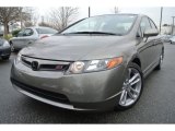 2008 Galaxy Gray Metallic Honda Civic Si Sedan #88443202