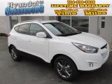 2014 Winter White Hyundai Tucson SE AWD #88442621