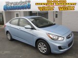 2013 Clearwater Blue Hyundai Accent GLS 4 Door #88442609