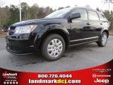 2014 Pitch Black Dodge Journey Amercian Value Package #88493758