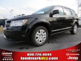 2014 Pitch Black Dodge Journey Amercian Value Package #88493757