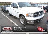 2012 Bright White Dodge Ram 1500 SLT Quad Cab 4x4 #88493508