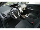 2014 Toyota Prius v Two Dark Gray Interior