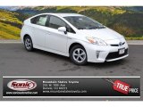 2014 Blizzard White Pearl Toyota Prius Two Hybrid #88493469