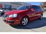 Salsa Red Volkswagen Jetta in 2009