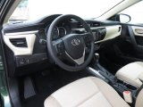 2014 Toyota Corolla LE Ivory Interior