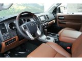 2014 Toyota Sequoia Platinum 4x4 Red Rock Interior