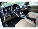 2014 Toyota Sequoia Limited 4x4 Sand Beige Interior