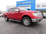 2012 Race Red Ford F150 Lariat SuperCrew 4x4 #88532056