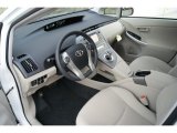 2014 Toyota Prius Two Hybrid Bisque Interior