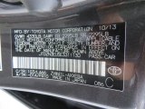 2014 Prius v Color Code for Magnetic Gray Metallic - Color Code: 1G3