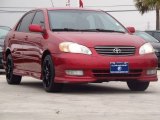 2004 Impulse Red Toyota Corolla S #88532210