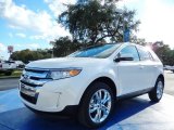 2013 White Platinum Tri-Coat Ford Edge Limited #88576833