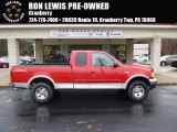 2003 Bright Red Ford F150 XLT SuperCab 4x4 #88576904