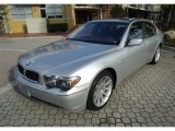 2003 BMW 7 Series 745Li Sedan Front 3/4 View