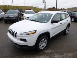 Bright White Jeep Cherokee in 2014