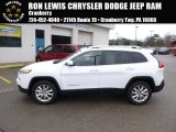 2014 Bright White Jeep Cherokee Limited 4x4 #88576883