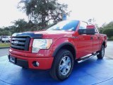 2009 Bright Red Ford F150 FX4 SuperCrew 4x4 #88576878