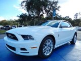 2014 Oxford White Ford Mustang V6 Premium Convertible #88576872