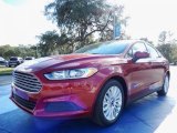 2014 Ruby Red Ford Fusion Hybrid S #88576861
