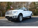 2013 Oxford White Ford F150 Lariat SuperCab 4x4 #88577212