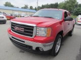 Fire Red GMC Sierra 1500 in 2009