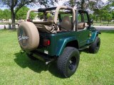 2000 Forest Green Pearl Jeep Wrangler Sahara 4x4 #88577060