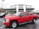 2010 Victory Red Chevrolet Silverado 1500 LT Extended Cab 4x4 #88576965